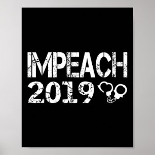 Impeach Anti Trump Hij Is Niet Mijn President  Poster