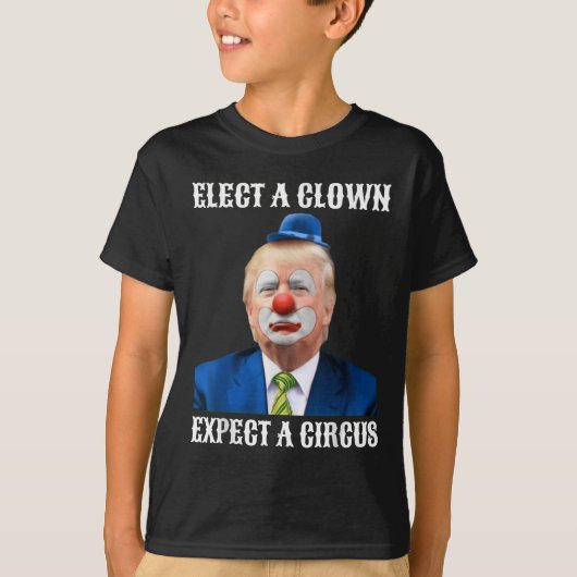 Impeach anti-Trump kiest een clown en verwacht een T-shirt (Voorkant)