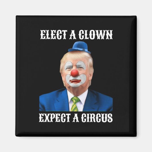 Impeach anti-Trump verkiest een clown verwacht een Magneet (Voorkant)