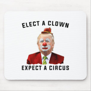 Impeach anti-Trump verkiest een clown verwacht een Muismat
