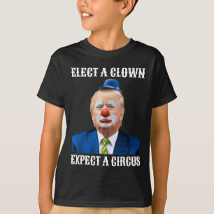 Impeach anti-Trump verkiest een clown verwacht een T-shirt