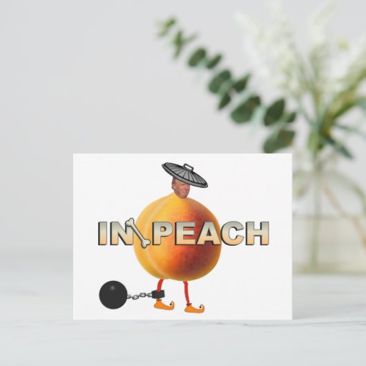 Impeach/antitrump, Briefkaart (Staand voorkant)