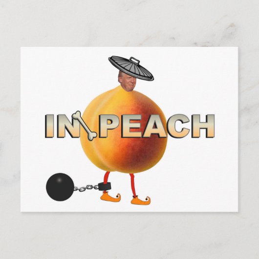 Impeach/antitrump, Briefkaart (Voorkant)