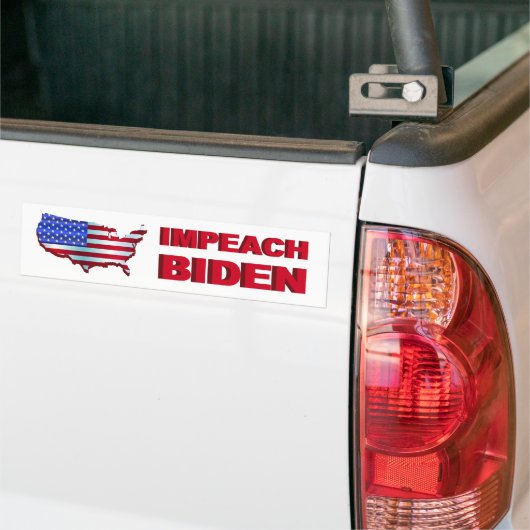 Impeach Biden Bumpersticker (Op Truck)