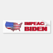 Impeach Biden Bumpersticker (Voorkant)