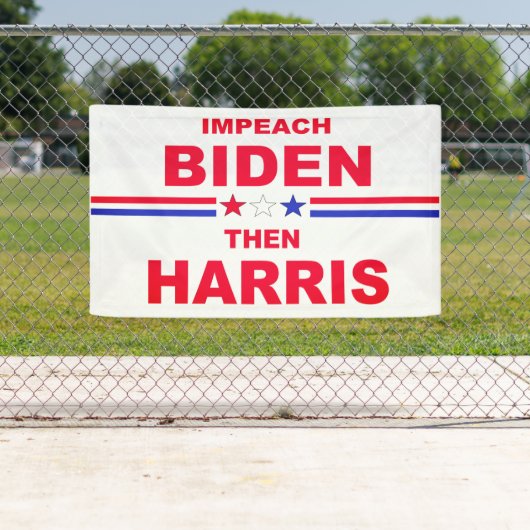 Impeach Biden en Harris Spandoek (Insitu)