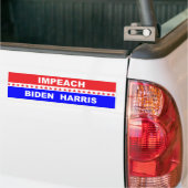 Impeach Biden Harris Bumpersticker (Op Truck)