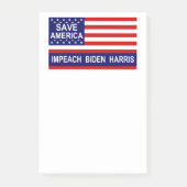 Impeach Biden Harris Post-it® Notes (Voorkant)