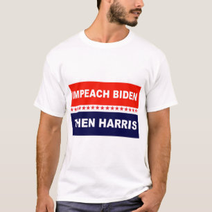 Impeach Biden Than Harris T-shirt