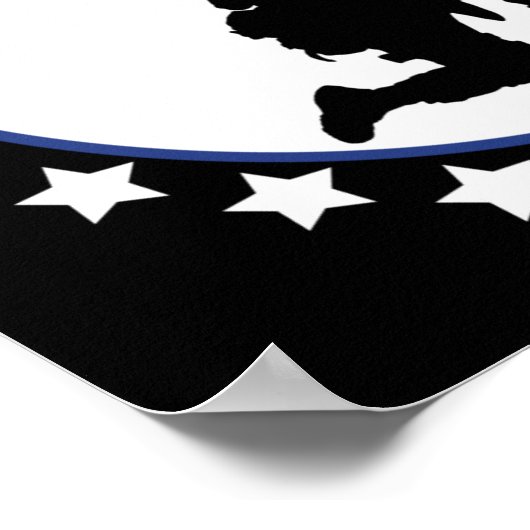 IMPEACH BIDEN WE ZULLEN NOOIT VERGETEN POSTER (Hoek)