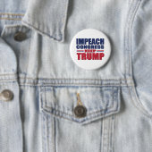 Impeach-Congress-Keep-Trump Ronde Button 5,7 Cm (In situ)