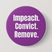 Impeach Convict Remove Button (Voorkant)