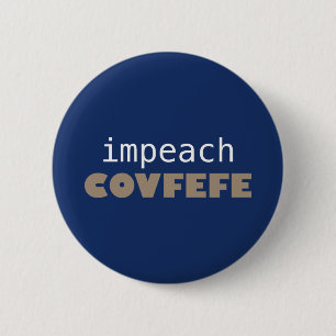 Impeach covfefe ronde button 5,7 cm