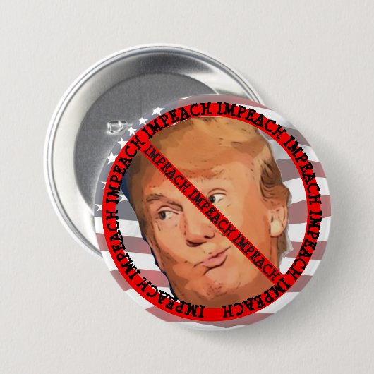 Impeach Donald Trump Button (Voorkant /achterkant)