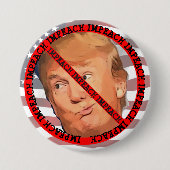 Impeach Donald Trump Button (Voorkant)