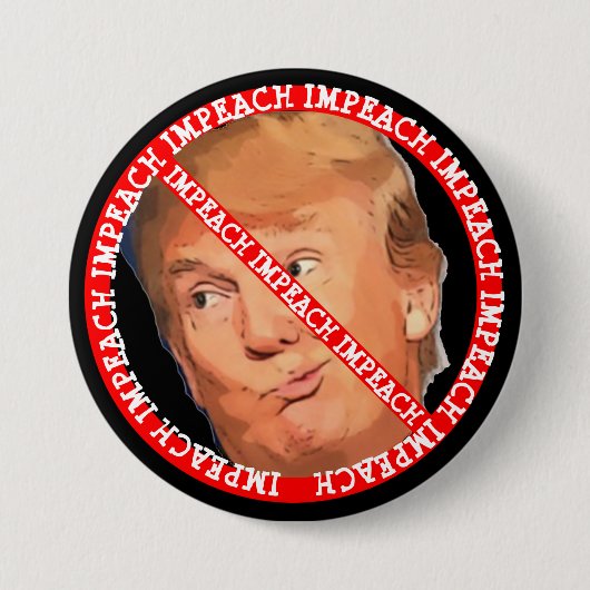 Impeach Donald Trump Button (Voorkant)