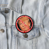Impeach Donald Trump Button (In situ)