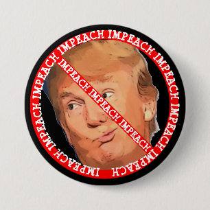 Impeach Donald Trump Button