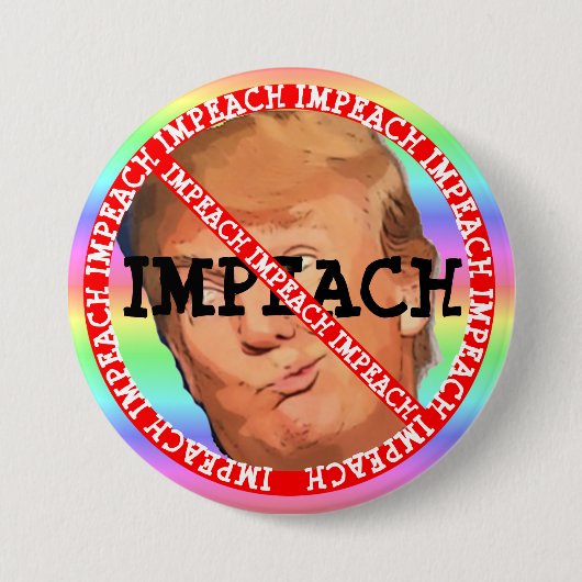 Impeach Donald Trump Button (Voorkant)