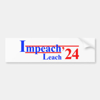 Impeach Leach '24 Bumpersticker