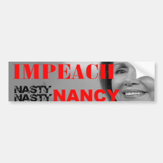Impeach Nasty Nancy Pelosi Bumpersticker