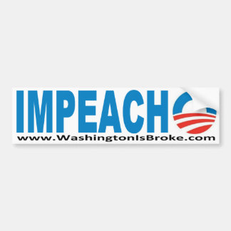 IMPEACH O Bumpersticker