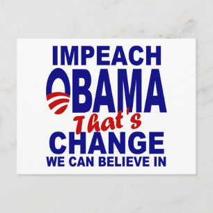 Impeach Obama Briefkaart