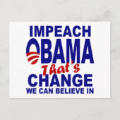 Impeach Obama Briefkaart (Voorkant)