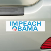 Impeach Obama Bumpersticker (Op auto)
