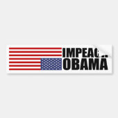 Impeach Obama Bumpersticker (Voorkant)