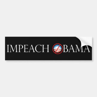 Impeach Obama bumpersticker