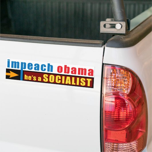 Impeach Obama Bumpersticker (Op Truck)