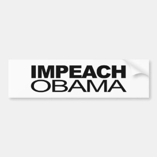 Impeach Obama Bumpersticker