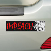 Impeach Obama Bumpersticker (Op auto)