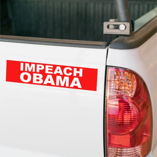 IMPEACH OBAMA-Bumpersticker Bumpersticker (Op Truck)
