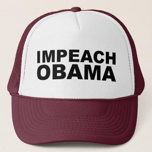 IMPEACH OBAMA-Pet Trucker Pet (Voorkant)