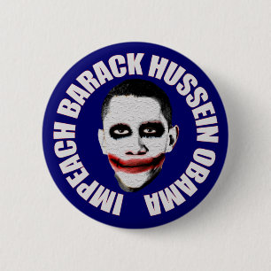 Impeach Obama Ronde Button 5,7 Cm