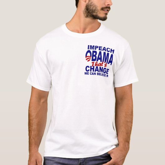 IMPEACH OBAMA T-SHIRT (Voorkant)