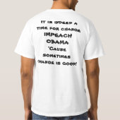 IMPEACH OBAMA T-SHIRT (Achterkant)