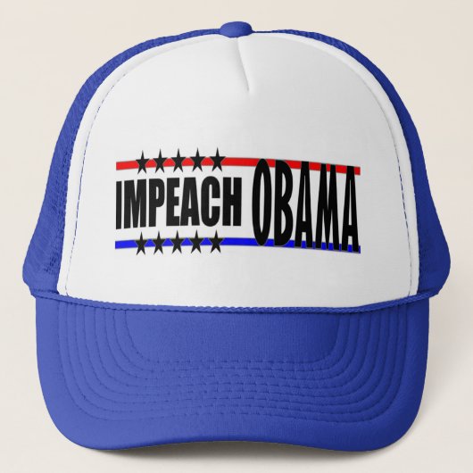 Impeach Obama Trucker Pet (Voorkant)