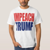 Impeach President Trump - Anti Trump T-shirt (Voorkant)