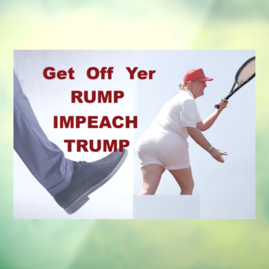 IMPEACH RAAMSTICKER (Vel 3)