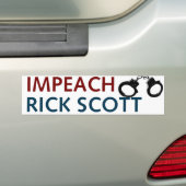 Impeach Rick Scott Sticker (Op auto)
