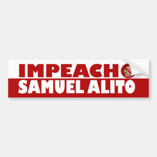 Impeach Samuel Alito Bumpersticker