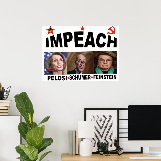 IMPEACH SOCIALIST DEMOCRATS POSTER (Thuiskantoor)