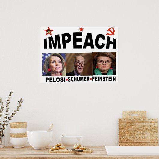 IMPEACH SOCIALIST DEMOCRATS POSTER (Keuken)