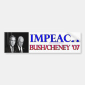 Impeach Struik/Cheney Bumpersticker (Voorkant)