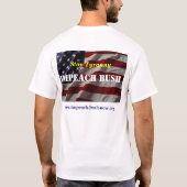 Impeach-Struik T-shirt (Achterkant)