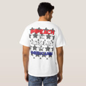 IMPEACH THE HEISTING OF AMERICANS T-SHIRT (Achterkant volledig)