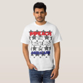 IMPEACH THE HEISTING OF AMERICANS T-SHIRT (Voorkant volledig)